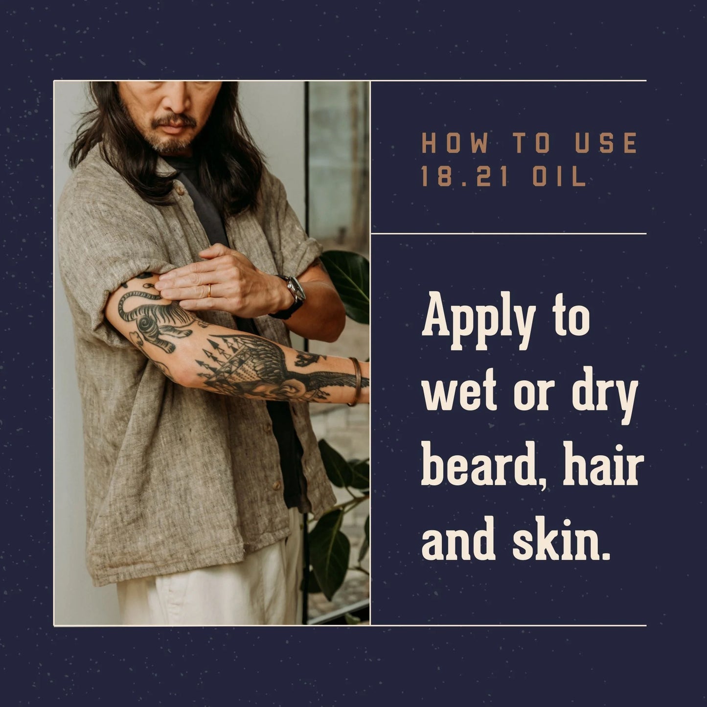 Oil - Huile pour barbe, cheveux et corps 60ml - Absolute Mahogany Prix de vente