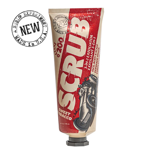 Octane 200 - Gommage 3 en 1 pour le visage, le corps et le cuir chevelu - Sweet Tobacco